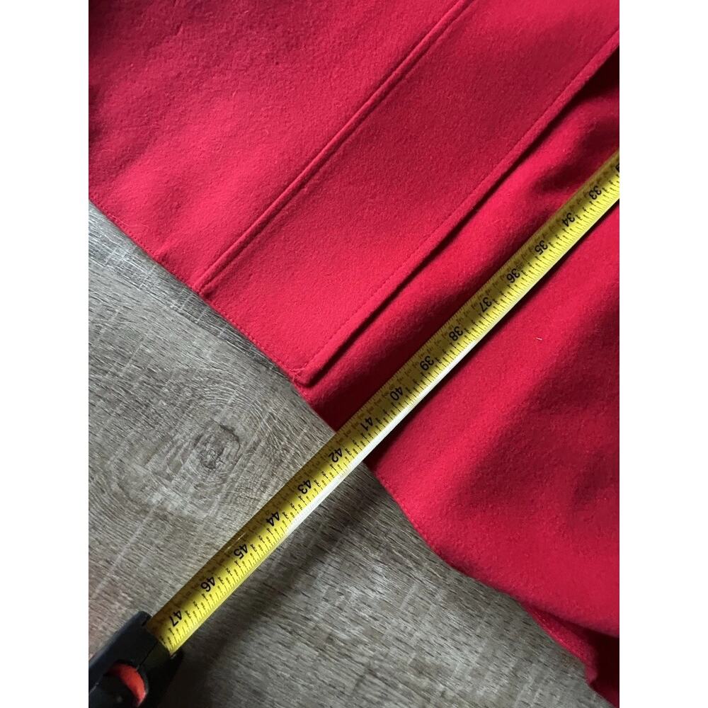 Avoca Vintage Wool & Cashmere long Cape Coat with attached scarf size 1 - Picture 6 of 16